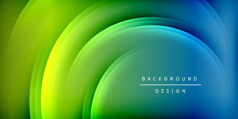 Dynamic shadow lines geometric shapes