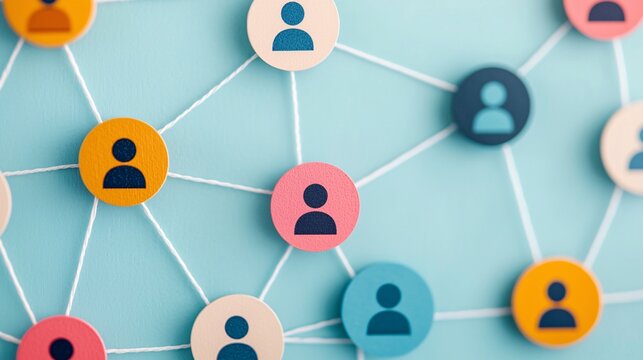 digital network social connection community interaction with graphics and visual connectivity.






