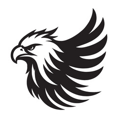 Obraz premium eagle head vector