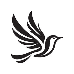 Fototapeta premium bird with wings