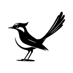 Fototapeta premium Simple Vector Icon of a Venezuelan Troupial – Logo Design Illustration