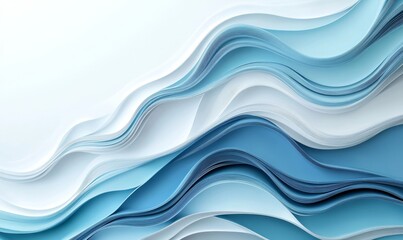 Abstract 3D Background, Generative AI