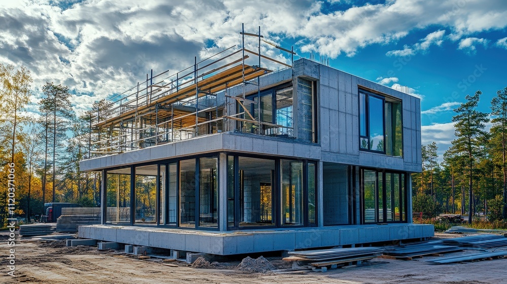 Poster the construction industry has witnessed a rise in modular building techniques, which involve pre-fab