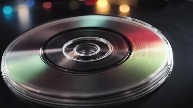 4k black plastic disc vintage gritty wrap wrinkle compact olated cd isolated datum technology computer music white blank circle information rom storage