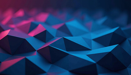 Fototapeta premium Abstract Geometric Shapes in Vibrant Colors