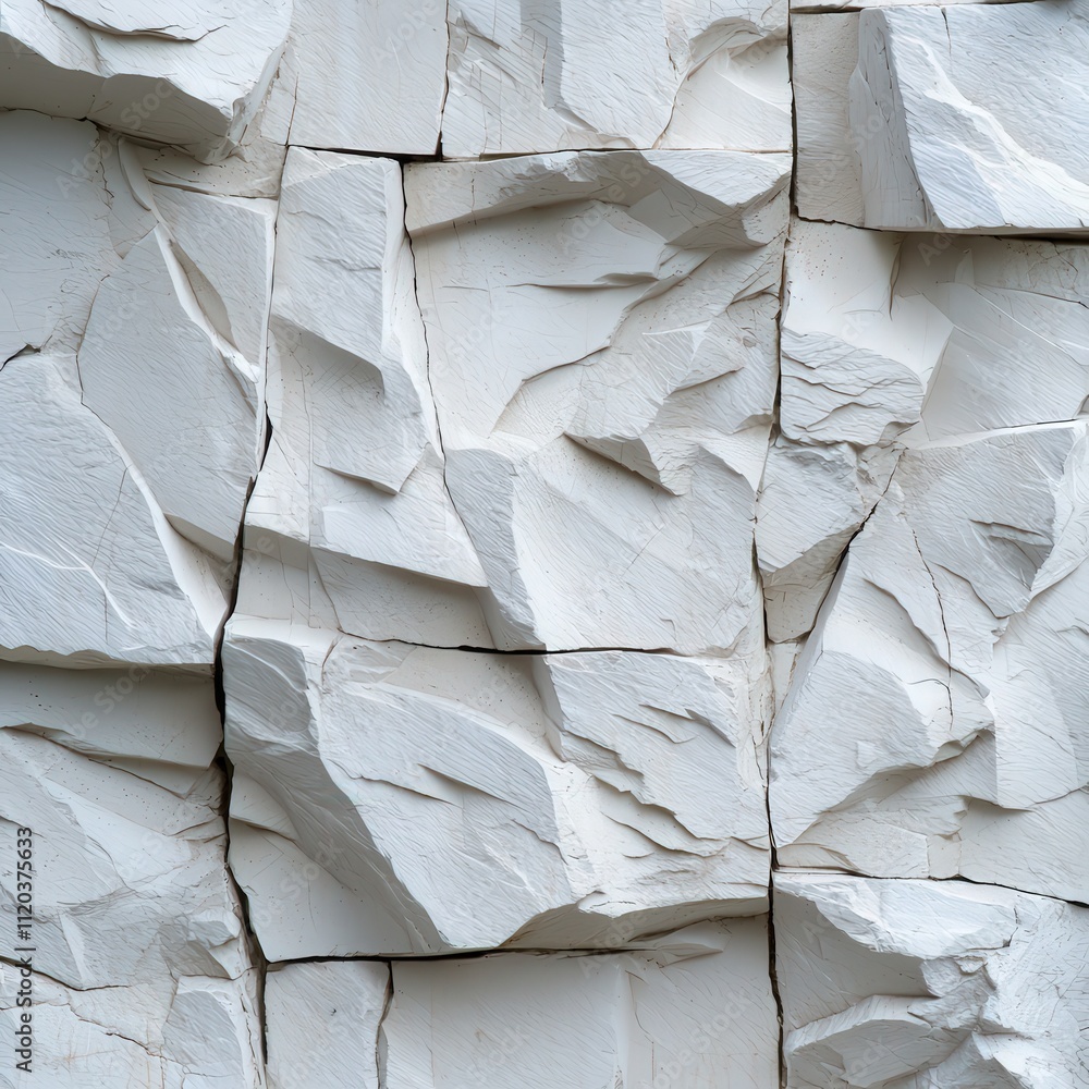 Poster neutral stone texture with subtle shadows for a minimalist look