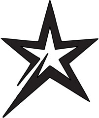 Vector star logo