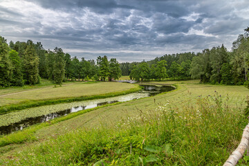 The State Museum-Reserve Pavlovsk. St. Petersburg, Russia