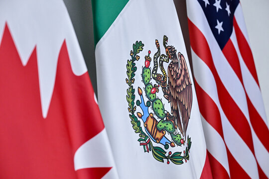 North American flags