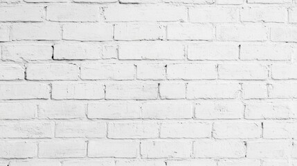 White brick wall texture interior design background minimalist environment close-up view artistic concept for creative projects