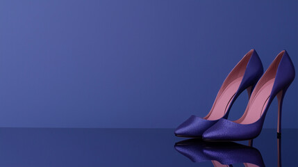 Purple High Heels