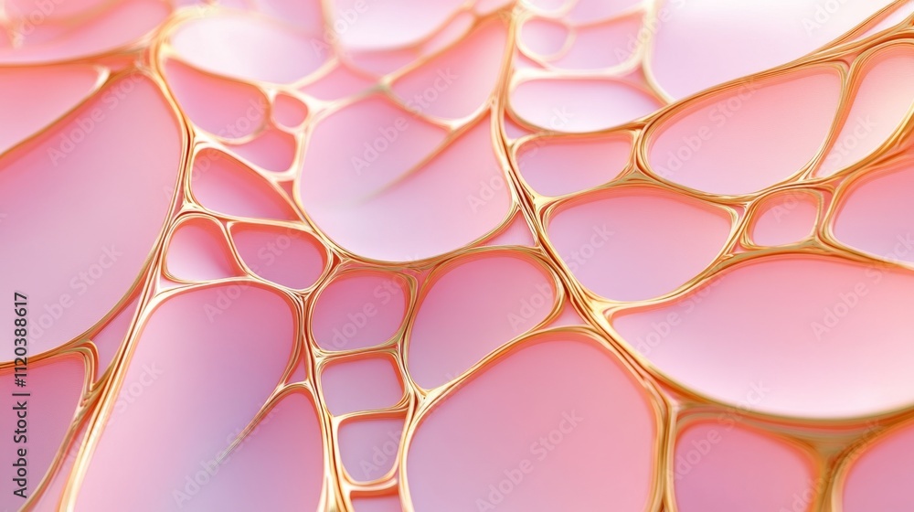 Poster intricate abstract art digital creation fluid shapes vibrant colors close-up modern design concepts 