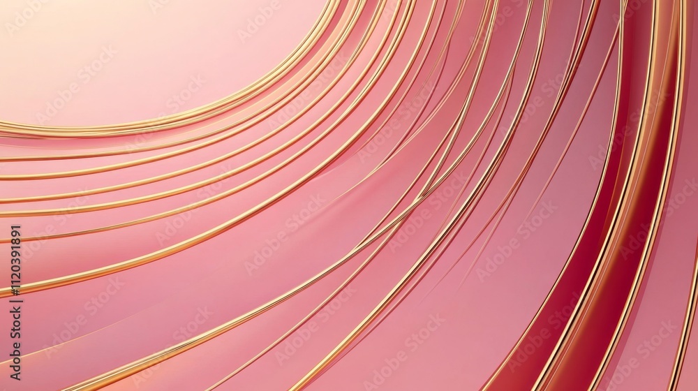 Poster dynamic abstract lines digital art colorful background modern design artistic viewpoint expressive c