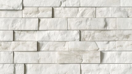 Obraz premium Modern white stone wall texture interior design wall art minimalist aesthetic close-up view architectural element