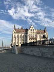 Fototapeta premium Hungarian Parliament Building in Budapest