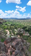 formações rochosas no vale do catimbau, pernambuco