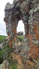 formações rochosas no vale do catimbau, pernambuco