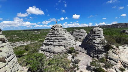 trilha das torres no vale do catimbau, pernambuco
