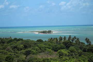 praia da coroa do avião na ilha de itamaracá pernambuco