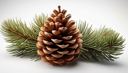 pine cones on a table 