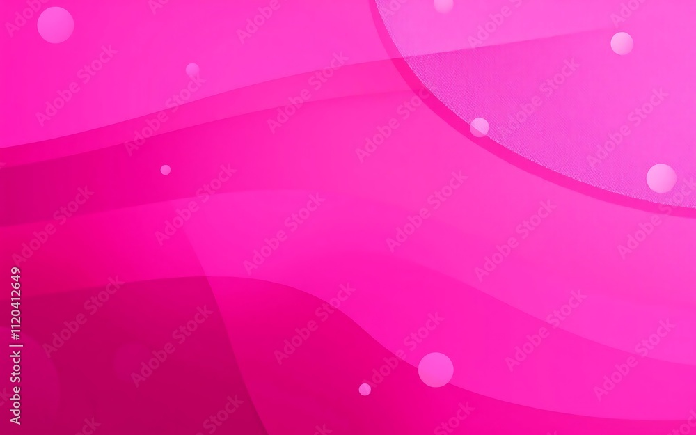 Poster abstract pink design. subtle waves curves circles gradient texture create elegant wallpaper.