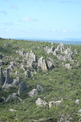 formações rochosas no vale do catimbau, pernambuco