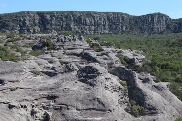 trilha no vale do catimbau, pernambuco