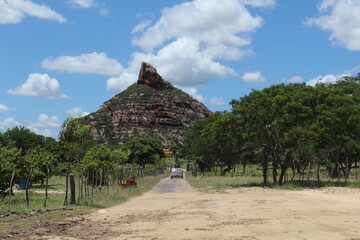 formações rochosas no vale do catimbau, pernambuco
