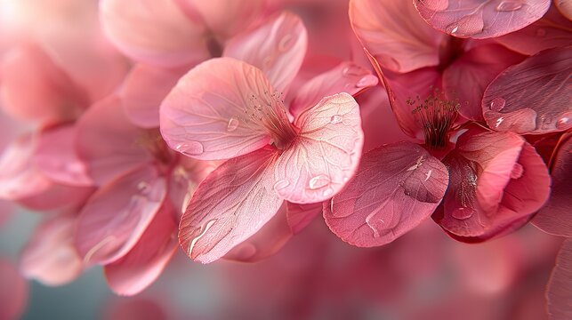 Banner textura de hermosas plumas de ave color rosa suave