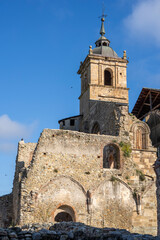 Cloister and Parish of the Assumption, Monastery of Santa María de Carracedo, 10th century, Carracedo del Monasterio, El Bierzo region, Castile and Leon, Spain