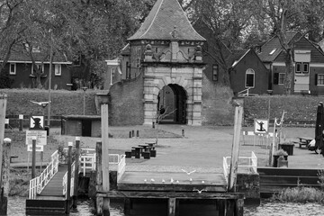 Rotterdam in den Niederlanden bei nacht