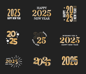Happy New Year, New Year Background, Year 2025, 2025 Background, 2025 Vector, 2025 Graphic, New Year Vector, New Year Illustration Background