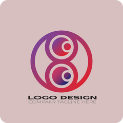 Flat Vector Logo Design Template Element Usable for Business and Branding Logos.