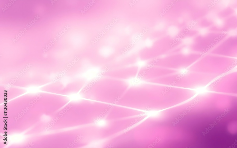 Aufkleber bright pink abstract background glowing light bokeh texture design pattern