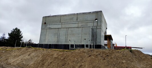 Na budowie nowego mostu. © WalDec