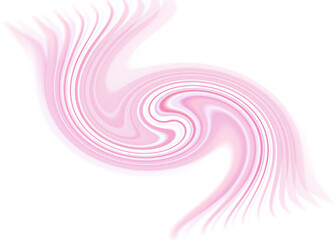 An abstract transparent iridescent color blur design element.