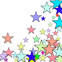 Obraz premium background with stars