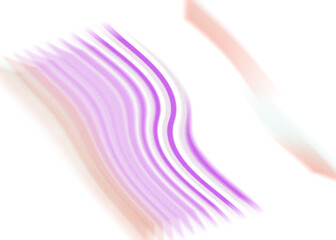 An abstract transparent iridescent color blur design element.