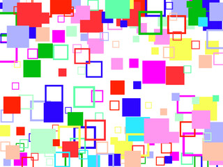 abstract background with squares