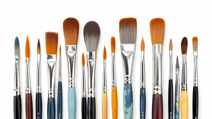 Fototapeta premium Variety of Paintbrushes