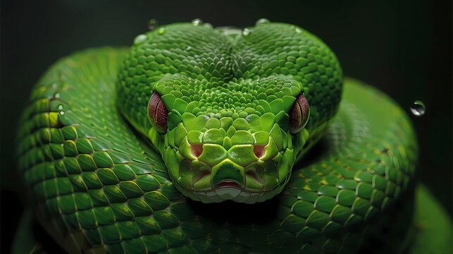 green snake