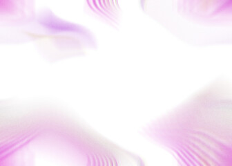 An abstract transparent iridescent color blur design element.