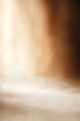 Abstract background with smoke clouds and particles. Natural disaster, catastrophe, bomb explosion. Effect for war game. Backdrop for design. Mocha mousse - color 2025