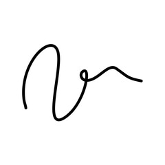 Random Linear Ripple Doodle Art