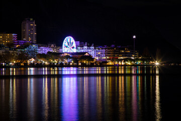 Christmas Market in Montreux, Switzerland