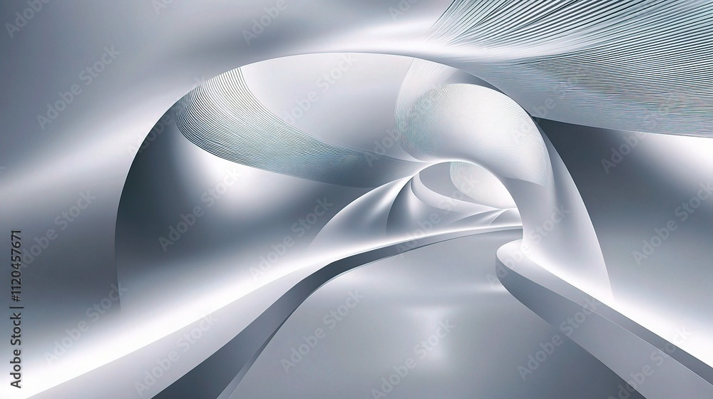 Poster sophisticated gray abstract vector design in modern environment