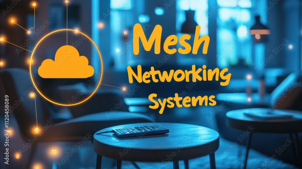 Poster mesh networking systems for extended wifi coverage in large spaces