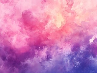 Fototapeta premium Abstract watercolor texture in pink and purple tones