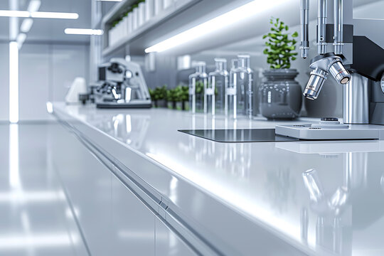 stem education, silver microscopes sparkle, dna models adorn, and the buzz of innovation resonates during the international day of women and girls in science