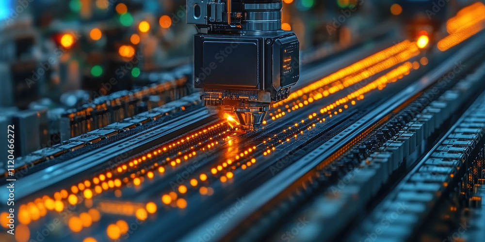 Poster ai-powered automated workflow tools enhancing productivity in industrial settings